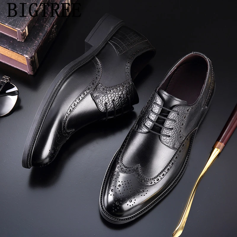 official shoes men classic brogue shoes men elegant genuine leather shoes men formal coiffeur luxury brand chaussure homme bona
official shoes men classic brogue shoes men elegant genuine leather shoes men formal coiffeur luxury brand chaussure homme bona