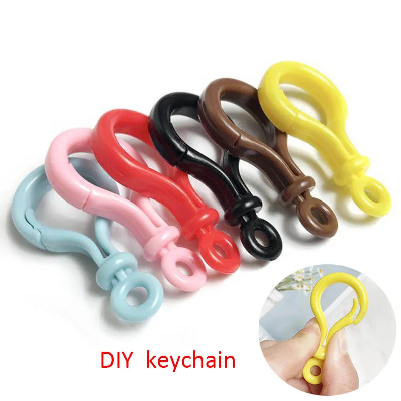 Colorful Plastic Lamp Shape DIY Handmade Buckle Keychain Snap Hook Lobster Clasp Needlework Bag Purse Tool Accessories
Colorful Plastic Lamp Shape DIY Handmade Buckle Keychain Snap Hook Lobster Clasp Needlework Bag Purse Tool Accessories