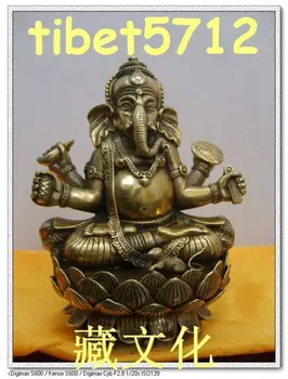 Tibetan Buddhist bronze GANESHA INDISCHER GOTT buddha statue Garden Decoration 100% real Brass Bronze
Tibetan Buddhist bronze GANESHA INDISCHER GOTT buddha statue Garden Decoration 100% real Brass Bronze
