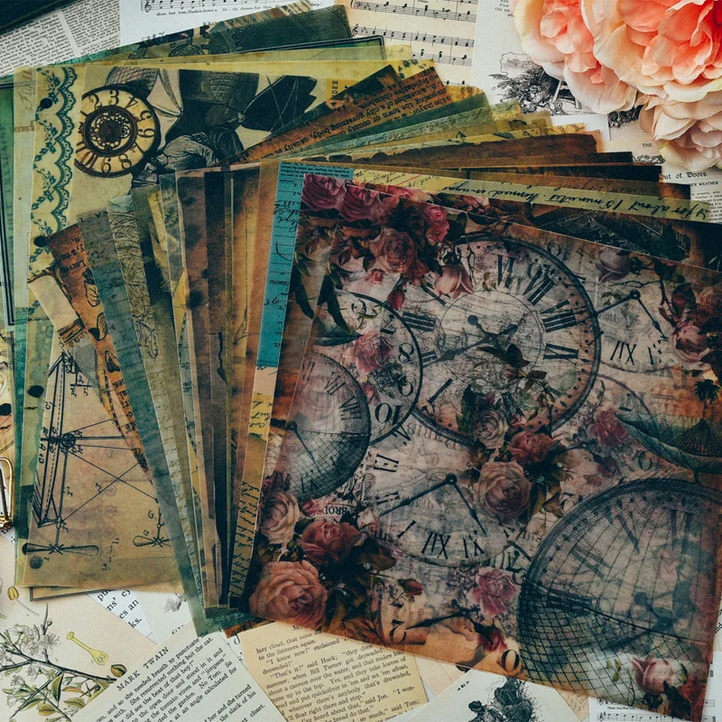 KSCRAFT Vintage Punk Journal Vellem Paper Set for Scrapbooking Happy Planner/Card Making/Journaling Project
KSCRAFT Vintage Punk Journal Vellem Paper Set for Scrapbooking Happy Planner/Card Making/Journaling Project