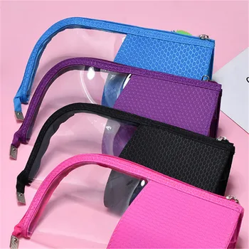 Cosmetic Bag Transparent Travel Small Makeup Bag Makeup Brush Organizer Transparent Waterproof Wash Supplies Box Oxford Cloth
Cosmetic Bag Transparent Travel Small Makeup Bag Makeup Brush Organizer Transparent Waterproof Wash Supplies Box Oxford Cloth