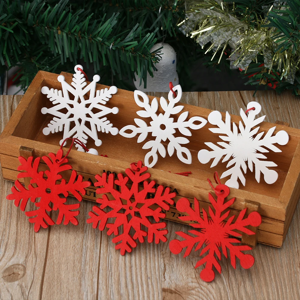 6/7PCS DIY White&Red Snowflakes Christmas Deer Wooden Pendants Ornaments Xmas Tree Hanging Ornaments Christmas Party Decor
6/7PCS DIY White&Red Snowflakes Christmas Deer Wooden Pendants Ornaments Xmas Tree Hanging Ornaments Christmas Party Decor