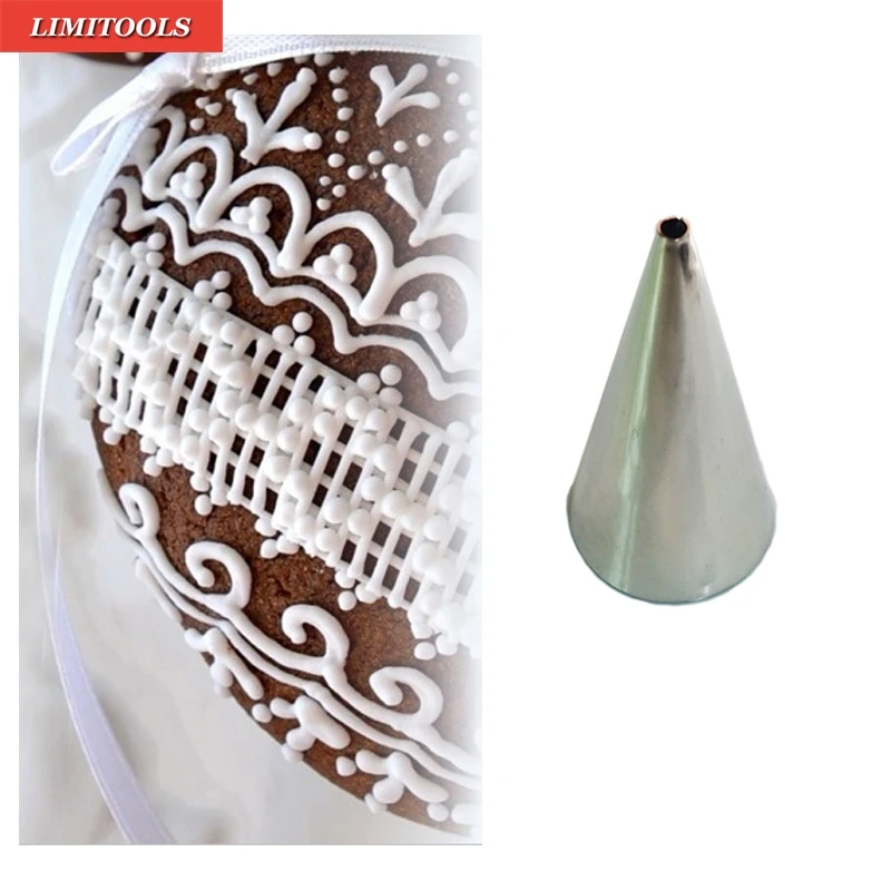Round Cream Icing Piping Nozzle Stainless Steel Pastry Tips Cake Cookie Decorating Tool Bakeware
Round Cream Icing Piping Nozzle Stainless Steel Pastry Tips Cake Cookie Decorating Tool Bakeware