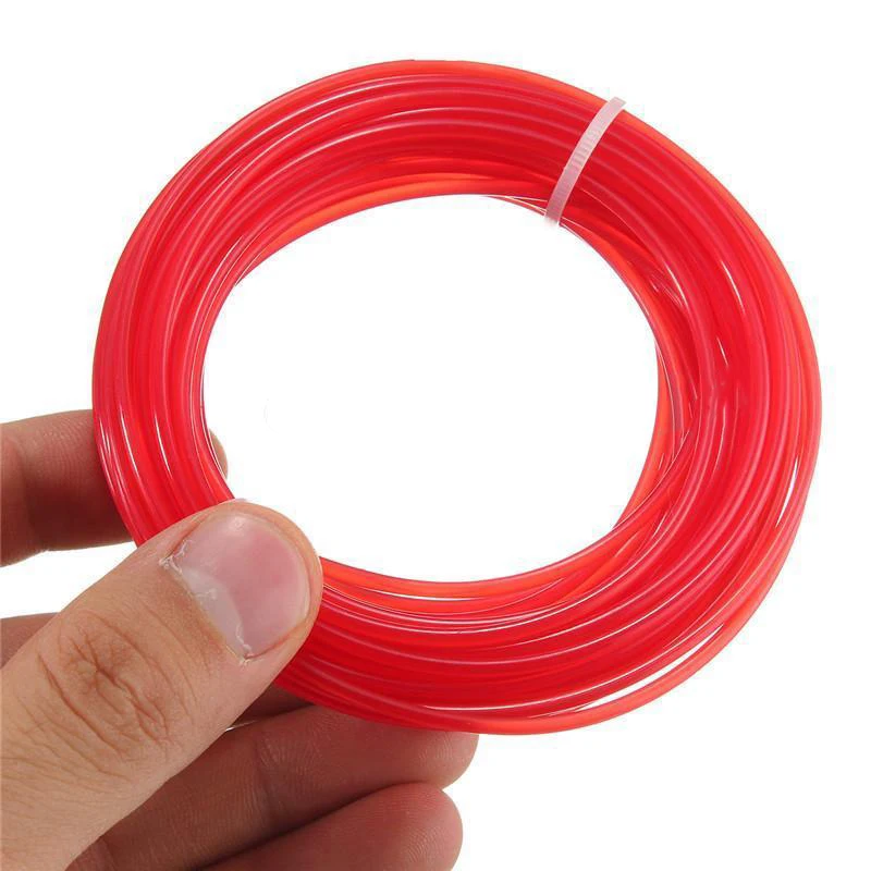 1pcs Nylon Strimmer Line Cord Wire String Grass Trimmer Line For Garden Lawn Mower Grass Cutter Trimmer Line 15mX2.4mm