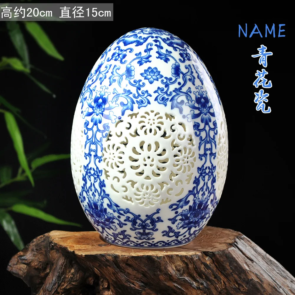 porcelain blue and white glaze color decoration crafts of Jingdezhen ceramics Home Furnishing Chinese modern decor
porcelain blue and white glaze color decoration crafts of Jingdezhen ceramics Home Furnishing Chinese modern decor
