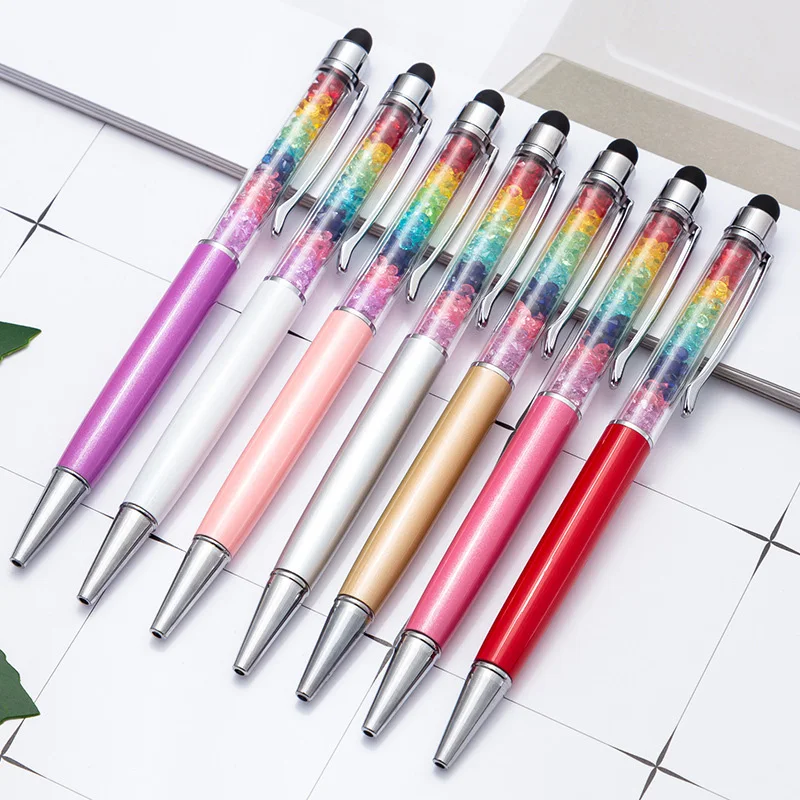 1 mm Metal Ballpoint Pen Stationery Gift Kawaii Multifunctional Pen with Touch Screen Capacitor Tool Joy Corner
1 mm Metal Ballpoint Pen Stationery Gift Kawaii Multifunctional Pen with Touch Screen Capacitor Tool Joy Corner