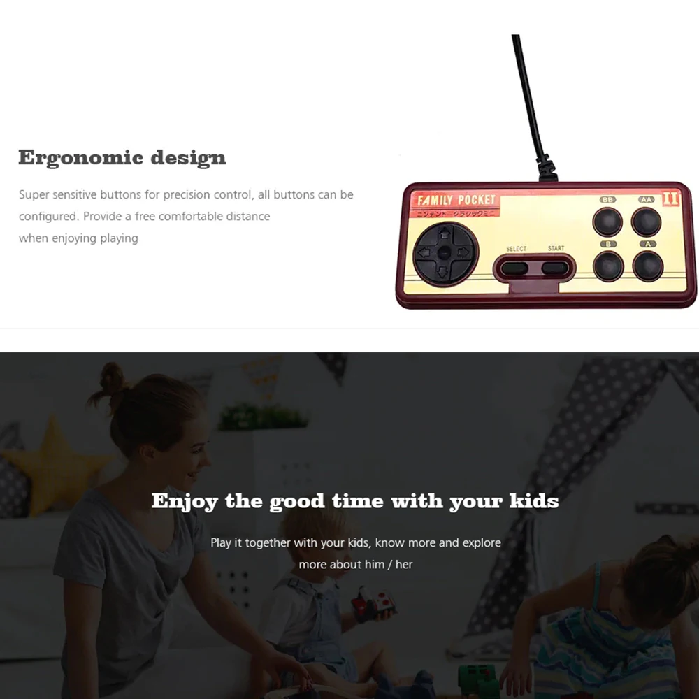 Mini Good Quality FC280 Nostalgic Handheld Game Console Handle for Double Player Children Birthday Gift
Mini Good Quality FC280 Nostalgic Handheld Game Console Handle for Double Player Children Birthday Gift