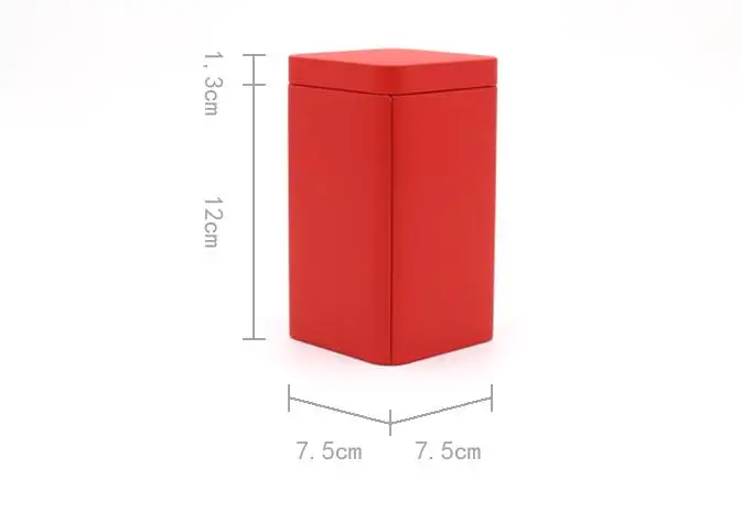Size:75x75x133mm square tea tin box food tin can tea box with matte finish for 150g tea packing
Size:75x75x133mm square tea tin box food tin can tea box with matte finish for 150g tea packing