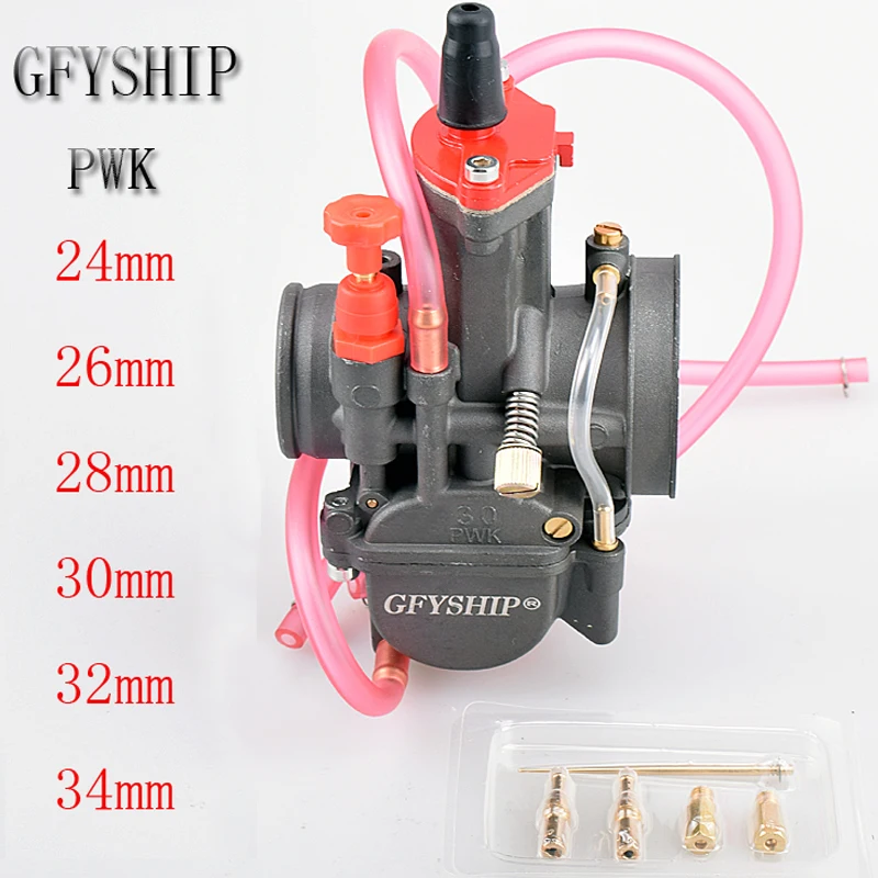 

universal Racing 2T 4T engine Carburetor carburador Power Jet Motorcycle scooter UTV ATV motor pwk 24MM 26MM 28MM 30MM 32MM 34MM