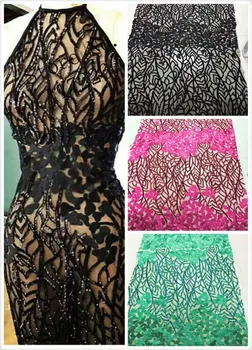 5yards/lot Luxury 3d flower SEQUINS African French net lace fabric J RB-5402 for wedding dress
5yards/lot Luxury 3d flower SEQUINS African French net lace fabric J RB-5402 for wedding dress