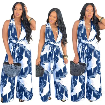 Spring Summer Women Jumpsuit Bodycon Playsuit Bodysuit Overalls Rompers Plus Size V Neck Print Loose Jumpsuit Sexy
Spring Summer Women Jumpsuit Bodycon Playsuit Bodysuit Overalls Rompers Plus Size V Neck Print Loose Jumpsuit Sexy