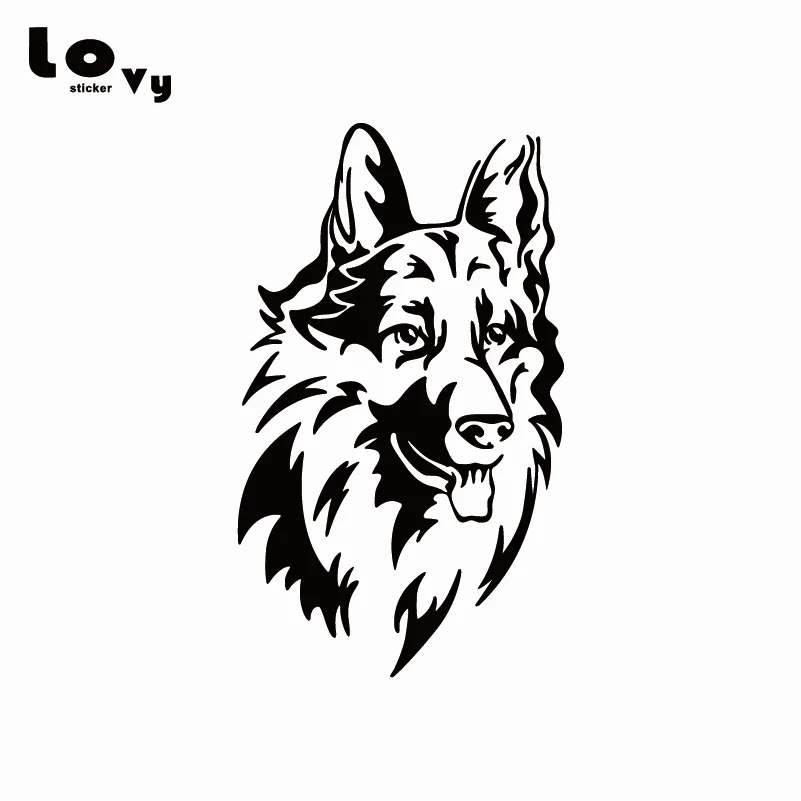 German Shepherd Dog Vinyl Car Sticker Creative Cartoon Dog Car Decal Car Styling CA0151
German Shepherd Dog Vinyl Car Sticker Creative Cartoon Dog Car Decal Car Styling CA0151