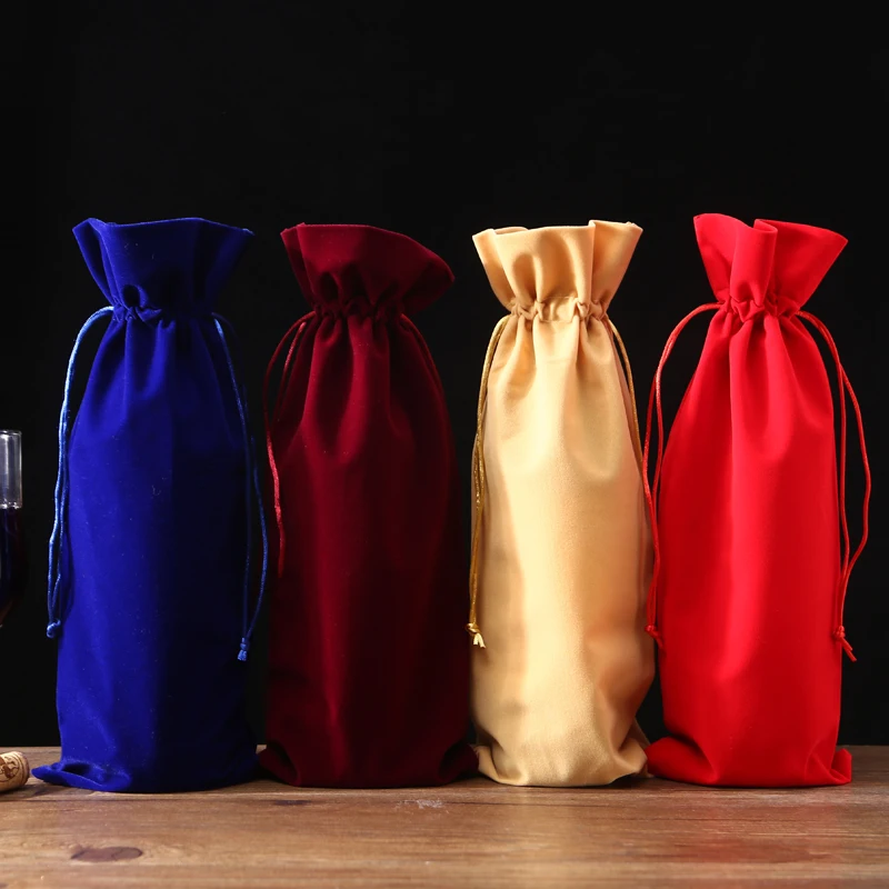 Velvet Drawstring Gift Bags 15x35cm Bolsas Flannel Wine Bags For Wedding Party Christmas Birthday New Year Xmas Gift Holder
Velvet Drawstring Gift Bags 15x35cm Bolsas Flannel Wine Bags For Wedding Party Christmas Birthday New Year Xmas Gift Holder