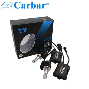 Carbar# P6 2Pcs 9005 LED Headlight Bulbs Conversion Kit HB3/H10 Car Headlamp 5200LM 55W 6K 5K 4K Fog Light Plug and Play
Carbar# P6 2Pcs 9005 LED Headlight Bulbs Conversion Kit HB3/H10 Car Headlamp 5200LM 55W 6K 5K 4K Fog Light Plug and Play