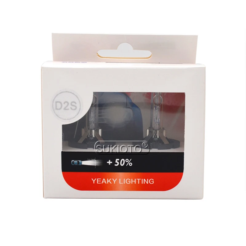 SUKIOTO 35W D2S D4S Yeaky HID Kit Xenon D2S D2R 4500K 5500K 6500K D4S D4R Car Headlight Bulb 85967-50020 35W Xenon Ballast Kit (2)