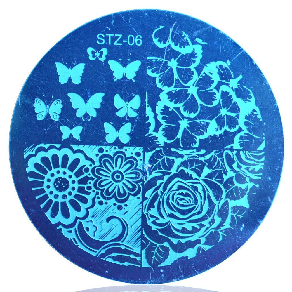 1pcs Various Butterfly Flower Nail Art Stamping Template Image Plate DIY Print Decoration Beauty Stencils for Nail Tool LASTZA06
1pcs Various Butterfly Flower Nail Art Stamping Template Image Plate DIY Print Decoration Beauty Stencils for Nail Tool LASTZA06