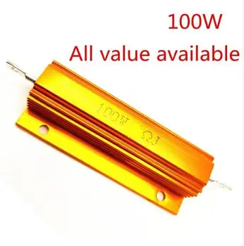 20pcs 100W 1.4K 1.5k 1.6k 1.7k 1.8k 1.9k 2k 2.1k 2.2k 2.3k 1200ohm 1400ohm Aluminum Power Metal Shell Case Wirewound Resistor
20pcs 100W 1.4K 1.5k 1.6k 1.7k 1.8k 1.9k 2k 2.1k 2.2k 2.3k 1200ohm 1400ohm Aluminum Power Metal Shell Case Wirewound Resistor