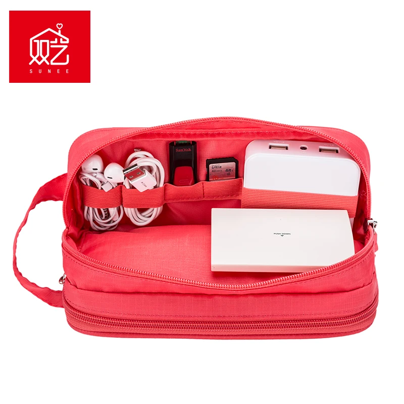 SUNEE Travel Cable Organizer Bag Portable Electronics Accessories Cases Digital Gadget Organizer for USB Phone Charger
SUNEE Travel Cable Organizer Bag Portable Electronics Accessories Cases Digital Gadget Organizer for USB Phone Charger