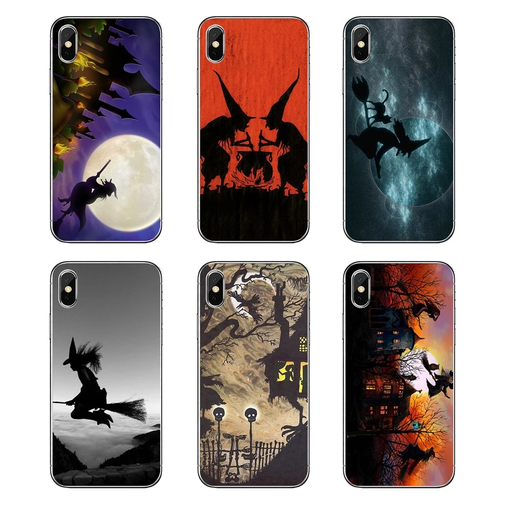 Soft Transparent Cases Covers For Samsung Galaxy A5 A6 A7 A8 A9 J4 J5 J7 J8 2017 2018 Plus Prime Halloween Witch Silhouette Art
Soft Transparent Cases Covers For Samsung Galaxy A5 A6 A7 A8 A9 J4 J5 J7 J8 2017 2018 Plus Prime Halloween Witch Silhouette Art