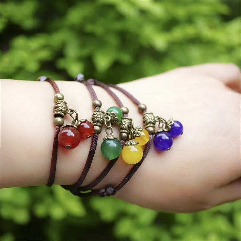 2016 new arrival women bracelets cheap hot sales 4 colors agate copper alloy simple jewelry accessories rope chain bracelet BS02
2016 new arrival women bracelets cheap hot sales 4 colors agate copper alloy simple jewelry accessories rope chain bracelet BS02