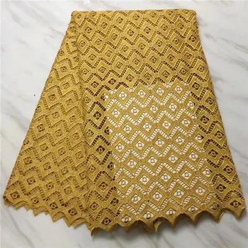 2018 african cord lace fabric high quality guipure Lace Water Soluble fabric with stone for wedding
2018 african cord lace fabric high quality guipure Lace Water Soluble fabric with stone for wedding