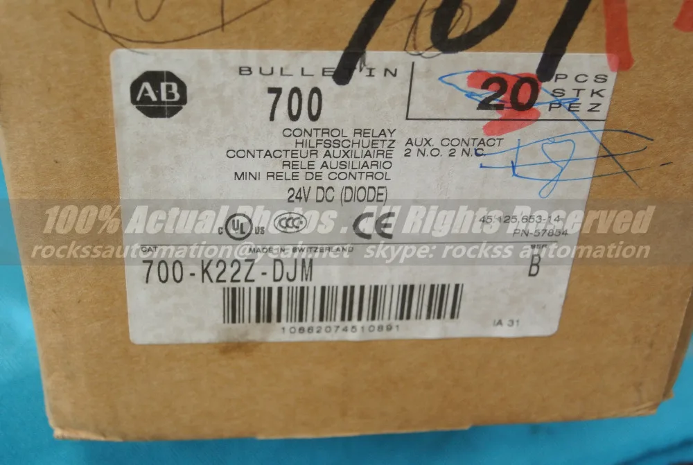 Brand New 700-K22Z-DJM Ser B With Free DHL / EMS