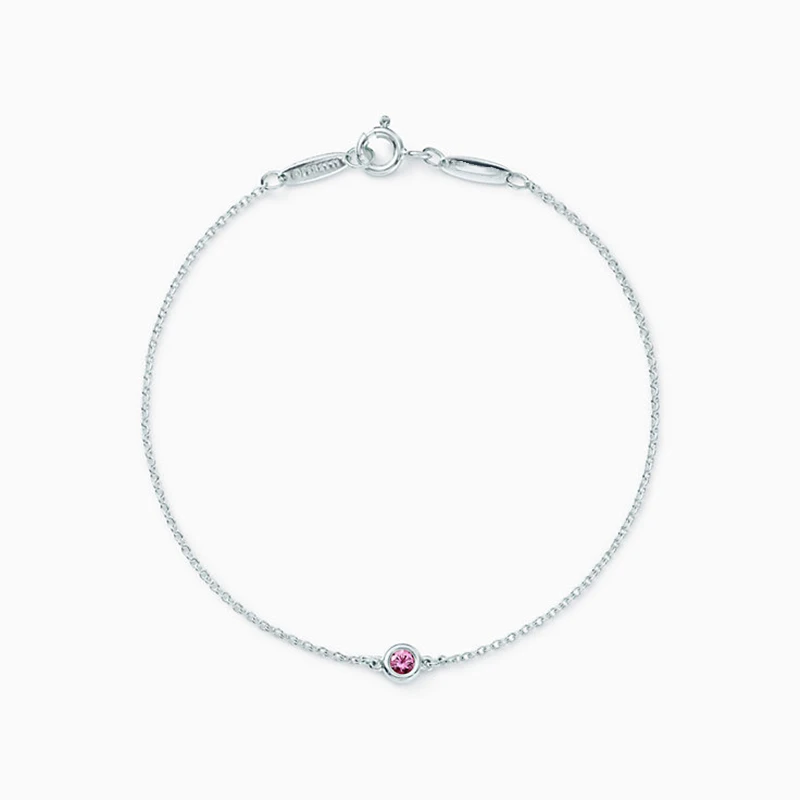 SHINETUNG 1:1 Original TIFF Charm 925 Sterling Silver Simple Romantic Color by the Yard Bracelet Women Bracelet Gift Jewelry
SHINETUNG 1:1 Original TIFF Charm 925 Sterling Silver Simple Romantic Color by the Yard Bracelet Women Bracelet Gift Jewelry