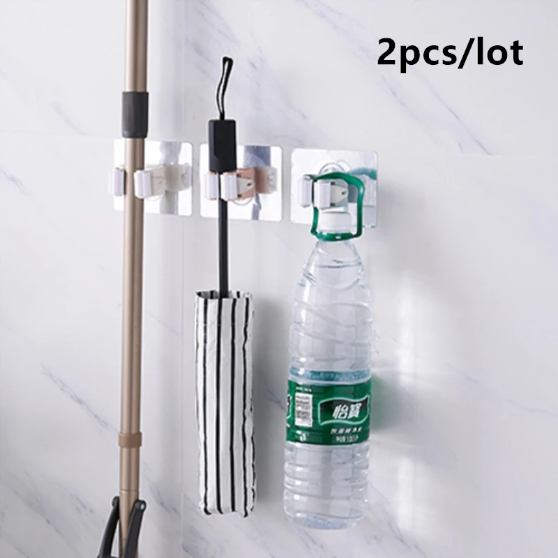 2pcs/lot Wall Mounted Mop Holder Broom Hanger Umbrella Clip Adhesive No Punch Seamless Hook With Paint Protecting Wheels
2pcs/lot Wall Mounted Mop Holder Broom Hanger Umbrella Clip Adhesive No Punch Seamless Hook With Paint Protecting Wheels