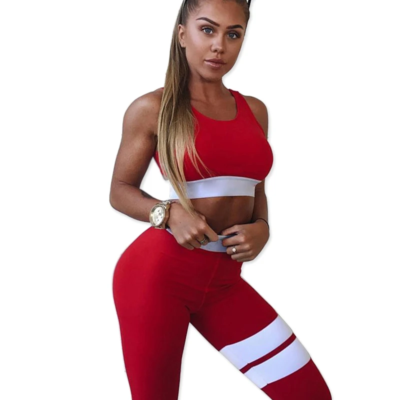 Auyiufar Sporty Suit Women Workout Set Sporty Tracksuit Fitness Set 2018 Athleisure Cropped Top Push Up jeggings Sportswear Hot
Auyiufar Sporty Suit Women Workout Set Sporty Tracksuit Fitness Set 2018 Athleisure Cropped Top Push Up jeggings Sportswear Hot