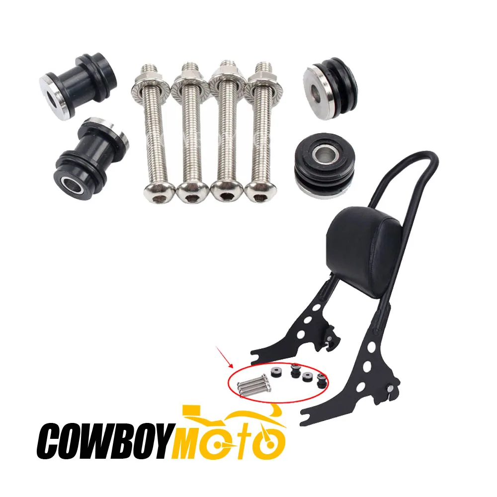 Motorcycle Bike Backrest Sissy Bar Screws Detachable Docking Hardware Kit For 2004-later Harley Sportster XL 883 1200 Iron 883
Motorcycle Bike Backrest Sissy Bar Screws Detachable Docking Hardware Kit For 2004-later Harley Sportster XL 883 1200 Iron 883
