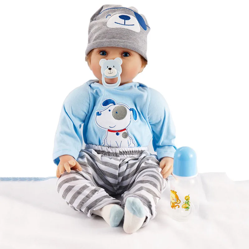 55cmBaby Boy Realistic Supernatural Doll With Beautiful Clothes Lol Toy for Children SB5506 Kid Gift Baby Kids Bebe Toys Gifts
55cmBaby Boy Realistic Supernatural Doll With Beautiful Clothes Lol Toy for Children SB5506 Kid Gift Baby Kids Bebe Toys Gifts