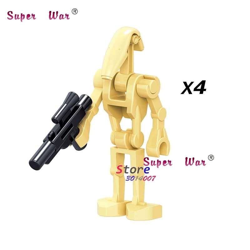 1PCS model building blocks action superheroes Battle Droid hobby kits classic ideas diy toys for children gifts
1PCS model building blocks action superheroes Battle Droid hobby kits classic ideas diy toys for children gifts