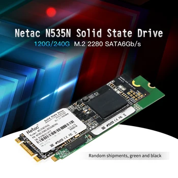 Netac N535N 240GB 120GB Internal SSD Solid State Drive Disk M.2 2280 SATA6Gb/s Solid State Drives Nand Flash for HD Disk Storage
Netac N535N 240GB 120GB Internal SSD Solid State Drive Disk M.2 2280 SATA6Gb/s Solid State Drives Nand Flash for HD Disk Storage