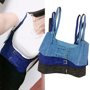 New Sexy Women Push Up Bust Strap Harness Corset Belts Women Casual Denim Belt Lady Suspenders Girdle Women Wild Female Belt
New Sexy Women Push Up Bust Strap Harness Corset Belts Women Casual Denim Belt Lady Suspenders Girdle Women Wild Female Belt