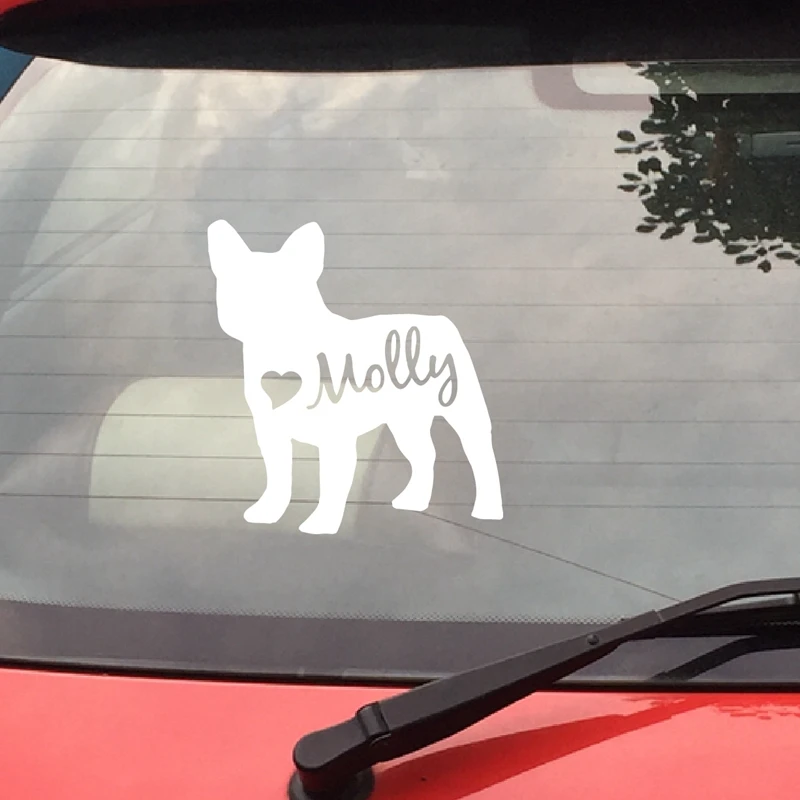 Personalized French Bulldog Vinyl Sticker Art Deccor , Custom Dog Name French Bulldog Decals For Car Laptop Notebook Decoration
Personalized French Bulldog Vinyl Sticker Art Deccor , Custom Dog Name French Bulldog Decals For Car Laptop Notebook Decoration