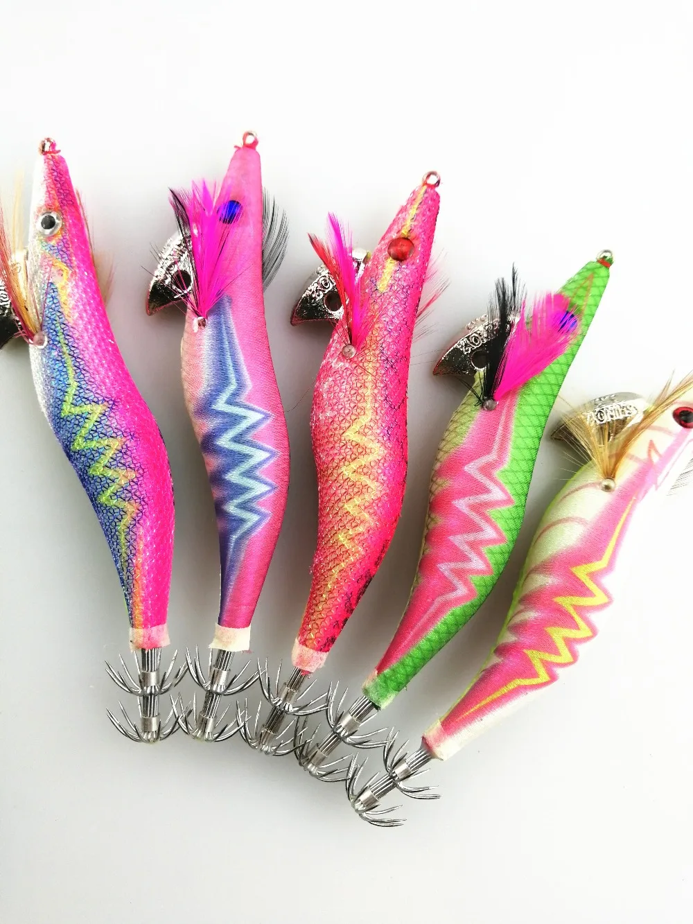 Fishing Lure Fake Shrimp Squid Jig Wood Bait Hard Bait Fishing Wobbler Artificial Lure jigging Lure Octopus Bait with sound
Fishing Lure Fake Shrimp Squid Jig Wood Bait Hard Bait Fishing Wobbler Artificial Lure jigging Lure Octopus Bait with sound