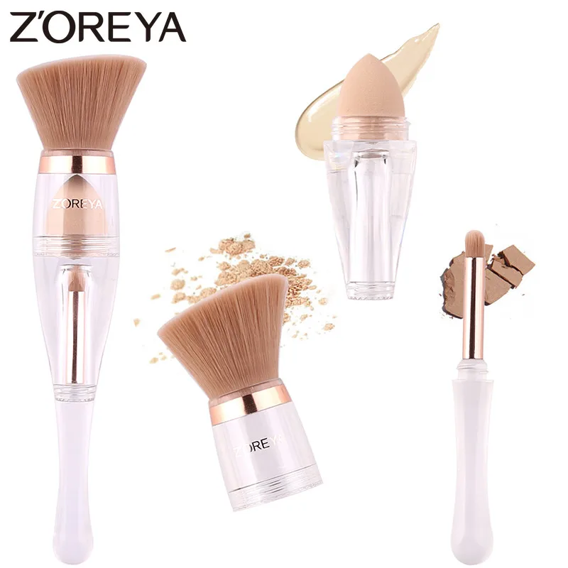 ZOREYA Brand Multi-functional Makeup Brushes High Quality Synthetic Hair Make Up Brush 3 In 1 Travel Cosmetic Tool Easy To Carry
ZOREYA Brand Multi-functional Makeup Brushes High Quality Synthetic Hair Make Up Brush 3 In 1 Travel Cosmetic Tool Easy To Carry