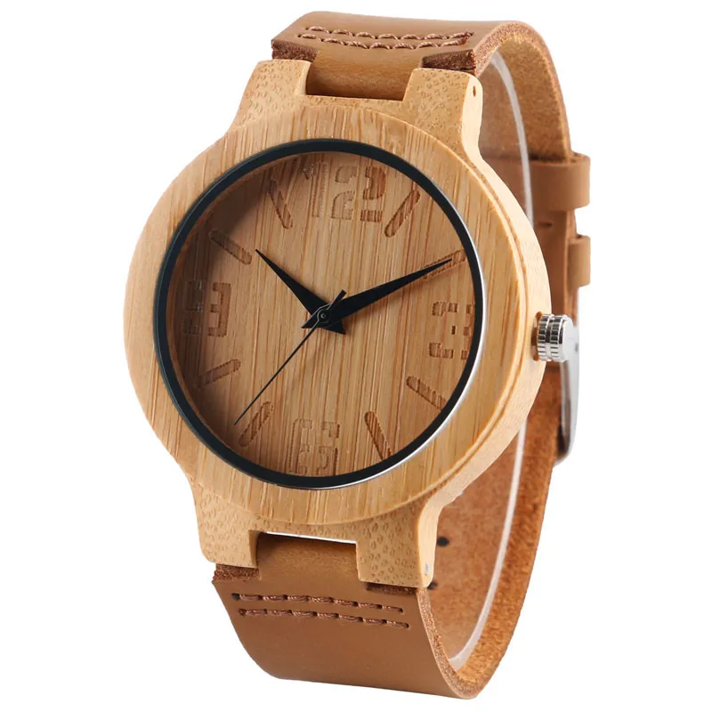 Classical Dial Men's Wood Watches Nature Hand-made Wooden Quartz Wristwatches Brown Genuine Leather Band for Men Women Gift
Classical Dial Men's Wood Watches Nature Hand-made Wooden Quartz Wristwatches Brown Genuine Leather Band for Men Women Gift