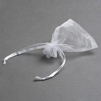 50pcs White Organza Drawstring Gift Bags Wedding Favour Bags Jewellery Pouches 7x9cm
50pcs White Organza Drawstring Gift Bags Wedding Favour Bags Jewellery Pouches 7x9cm