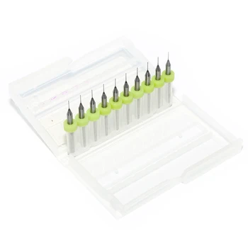 Free Shipping 10Pcs 0.3mm Import Carbide PCB Drill Bits, Print Circuit Board Mini CNC Drilling Bit Set, Woodworking Tools
Free Shipping 10Pcs 0.3mm Import Carbide PCB Drill Bits, Print Circuit Board Mini CNC Drilling Bit Set, Woodworking Tools