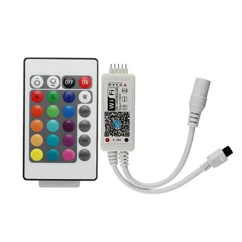 mini wifi RGB RGBW RGBWW LED controller DC 5V 12V 24V Dimmer smartphone App/voice control LED strip home magic color decoration
mini wifi RGB RGBW RGBWW LED controller DC 5V 12V 24V Dimmer smartphone App/voice control LED strip home magic color decoration