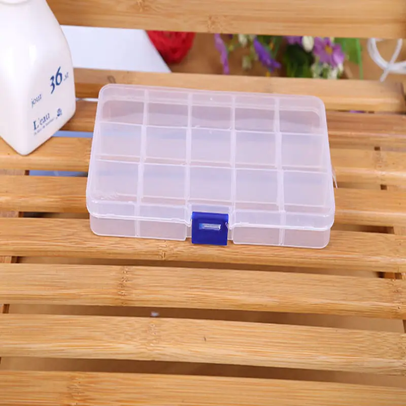 Plastic 15 Or 10 Slots Adjustable Jewelry Storage Tool Box Case Craft Organizer Storage Beads Jewelry
Plastic 15 Or 10 Slots Adjustable Jewelry Storage Tool Box Case Craft Organizer Storage Beads Jewelry