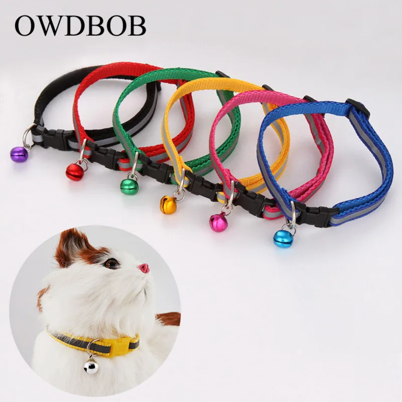 OWDBOB Pet Collar with Bells Breakaway Adjustable Cat Dog Collars Necklace Buckle Bell Strap Reflective Safety Pet Collars
OWDBOB Pet Collar with Bells Breakaway Adjustable Cat Dog Collars Necklace Buckle Bell Strap Reflective Safety Pet Collars
