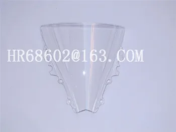 For Yamaha YZF600 R6 2006 2007 White Windshield WindScreen Double Bubble YZF 600 yzf r6 06 07 CC 
For Yamaha YZF600 R6 2006 2007 White Windshield WindScreen Double Bubble YZF 600 yzf r6 06 07 CC
