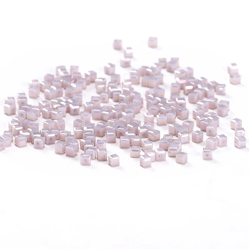 NEW Square-shape Crystal Beads Light pink AB 100pc 2mm Austria Charm Crystal Cube Loose Spacer Beads for Jewelry Making C-1
NEW Square-shape Crystal Beads Light pink AB 100pc 2mm Austria Charm Crystal Cube Loose Spacer Beads for Jewelry Making C-1