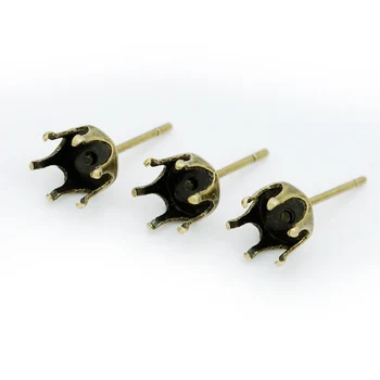 New Arrivel Crown Bezel Tray Stud Earrings, Ear Studs Back Bases Findings Wholesale, 20pc/lot-10014708
New Arrivel Crown Bezel Tray Stud Earrings, Ear Studs Back Bases Findings Wholesale, 20pc/lot-10014708