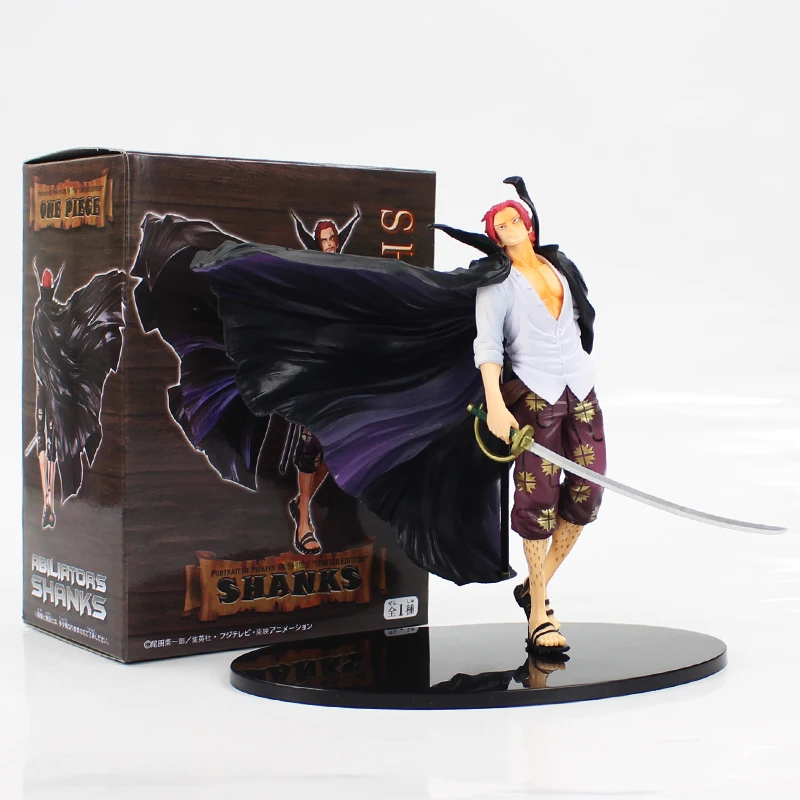 19cm anime One Piece Shanks red hair with black base takes a sword PVC Action Figure Model Toy collectible gift for friends
19cm anime One Piece Shanks red hair with black base takes a sword PVC Action Figure Model Toy collectible gift for friends