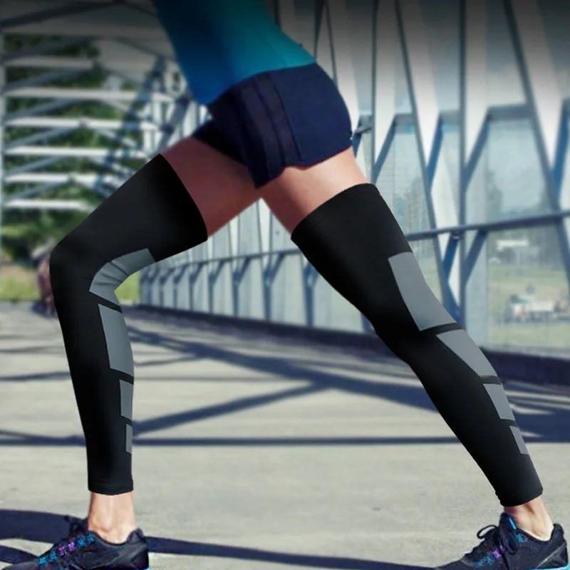1PCS Pro Sports Silicone Antiskid Long Knee Legwarmers Support Compression Brace Pad Protector Sport Basketball Leg Sleeve
1PCS Pro Sports Silicone Antiskid Long Knee Legwarmers Support Compression Brace Pad Protector Sport Basketball Leg Sleeve