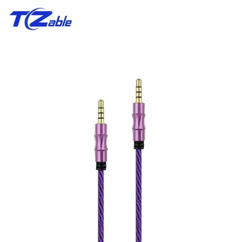 AUX Cable 3.5MM To 3.5MM Male To Male Plug Audio Auxiliary Line Car Headset Speaker Adapter For Computer Speaker Phone MP3 MP4
AUX Cable 3.5MM To 3.5MM Male To Male Plug Audio Auxiliary Line Car Headset Speaker Adapter For Computer Speaker Phone MP3 MP4