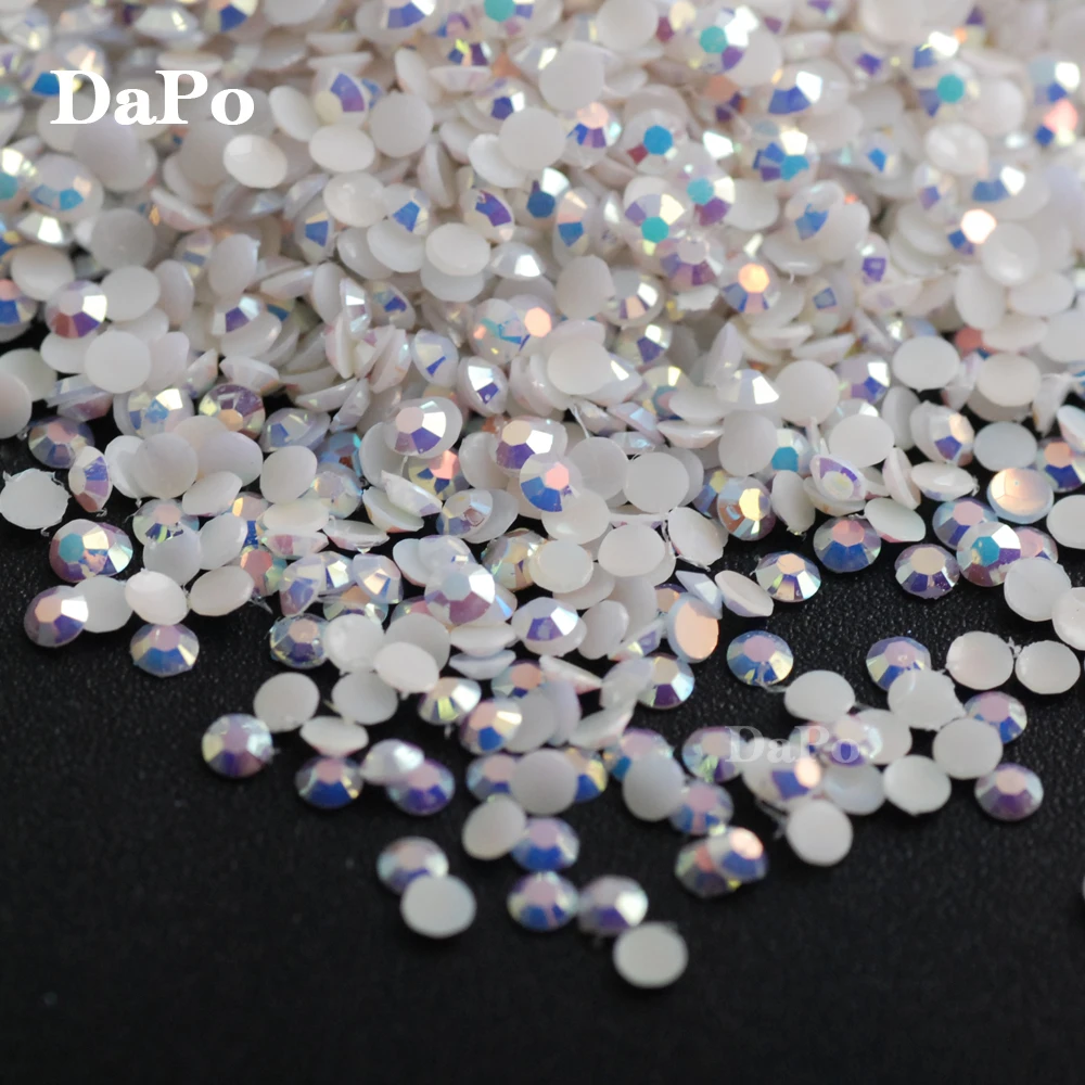 Hisenlee 10000pcs White Jelly AB Magic Color 2mm Resin Rhinestones Nail Art Embellishment DIY Decoration Supplies
Hisenlee 10000pcs White Jelly AB Magic Color 2mm Resin Rhinestones Nail Art Embellishment DIY Decoration Supplies